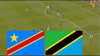 RD Congo 10 Tanzanie Résumé du match  Qualifications Coupe dAfrique des Nations 2025 [upl. by Oivatco]