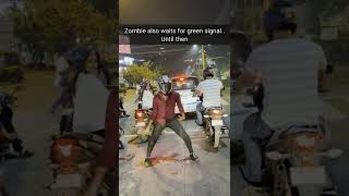 Angaat Aalaya  Zombivli  Helmet Guy  Subodh Londhe  Traffic Light Dance  Marathi Song  Zombie [upl. by Lennie]