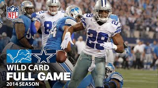 Detroit Lions vs Dallas Cowboys FULL GAME  NFL 2014 Season Wild Card [upl. by Eilahtan482]