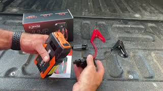 ET05 Jump Starter 1600A Portable Car Jump Starter Battery Pack Review [upl. by Ettenauq783]