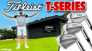 I Got Fitted For The NEW 2023 Titleist TSeries Irons Titleist T100 T150 amp T200 [upl. by Moriah]