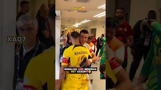 Ronaldo And Benzema Reunion ❤️🥺 shorts ronaldo benzema shortsvideo [upl. by Beauregard]