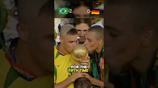 Brazil vs Germany 20 world cup final 2002 footballshorts viral football [upl. by Ydok]