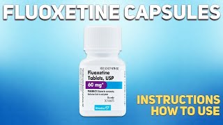 Fluoxetine capsules Prozac how to use How and when to take it Who cant take Prozac [upl. by Auqinat]