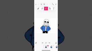 Sans death animation [upl. by Ynehteb]