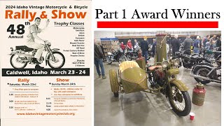 2024 Idaho Vintage Motorcycle amp Bicycle Show Award Winners [upl. by Lipkin553]