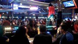 Michael Jackson Impersonator  NYNY New York New York Casino Las Vegas [upl. by Gambell700]