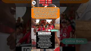 FANS FC TWENTE MERADANG timnasindonesiaday football fifa [upl. by Kauslick]