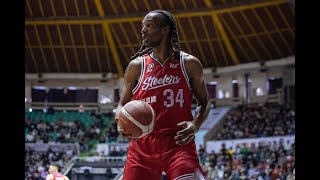 塔壁 Hasheem Thabeet  202324 PLeague Highlights Kaohsiung 17LIVE Steelers [upl. by Inami]