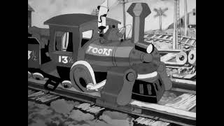 Porkys Railroad 1937 Looney Tunes 🐷🛤️ [upl. by Nageam]