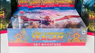 Lost Caverns of Ixalan Set Booster box [upl. by Schlicher]