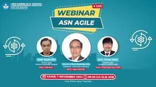 Webinar ASN Agile [upl. by Nileuqcaj]