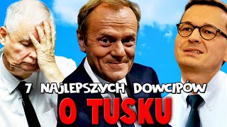 7 NAJLEPSZYCH KAWAŁÓW o DONALDZIE TUSKU 😆 PARODIA AI [upl. by Llenroc528]