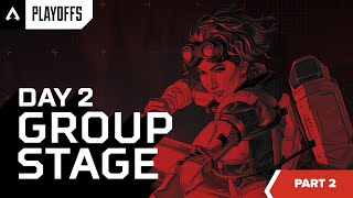 ALGS Year 4 Split 2 Playoffs  Day 2 Group Stage Part Two  Apex Legends [upl. by Ahcrop]