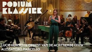 Lucie Horsch amp Orkest van de Achttiende Eeuw  Marcello  Hoboconcert Adagio  Podium Klassiek [upl. by Boardman]