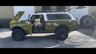 1977 International Scout II Traveler Custom  Detailed Walkaround Interior Engine Bay Cargo [upl. by Ihpen195]