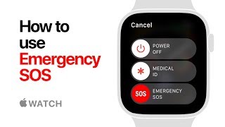 Apple Watch Series 4 — How to Use Emergency SOS — Apple [upl. by Hyland944]