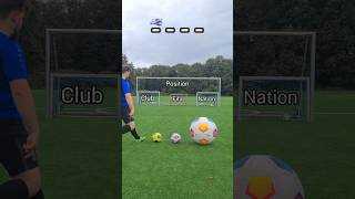 Fussball Challenge😬 Wer ist der letzte Spieler fussball short [upl. by Diamond417]