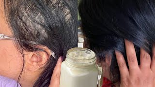 cabitanka timaha koriya 😱 protein shakes for hair growth [upl. by Tasia448]