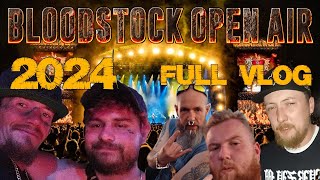 BLOODSTOCK 2024 FULL CAMPING VLOG  WERE BACK [upl. by Rann914]