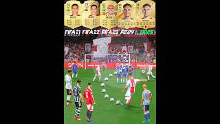 Antony Free Kicks Evolution From FIFA 21 To EA FC 25 antony antonysantos fc25 freekickgoals [upl. by Eirehc546]