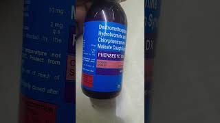 Phensedyl Dx syrup Cough syrup for child and adult best medicine shorts [upl. by Nylear]