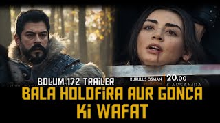 Bala Hatun Death  Kurulus Osman Bolum 172 Trailer [upl. by Ettevroc138]