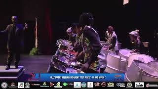 STEEL PAN MUSIC FESTIVAL ENSEMBLE FINALS 2024 HILLTOPPERS STEELPAN ACADEMY 01 OIL AND MUSIC [upl. by Ayetal]