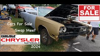 Chrysler at Carlisle 2024 Cars For Sale Swap Meet [upl. by Karine]