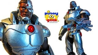 Cyborg New 52 Action Figure unboxing DC Collectibles [upl. by Reggis]