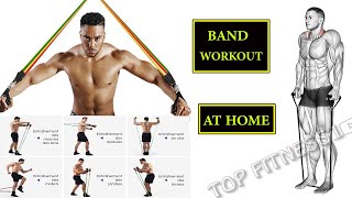 🔴 7 Resistance band exercises for a total body workout [upl. by Yong807]