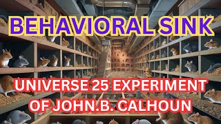 The Mouse Utopia Experiments  Explained In Hindi  Behavioral Sink Theory Of JB CALHOUN [upl. by Fawcett]