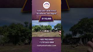 Se Vende Casa en Caserío Los Ranchos Miraflores a 20 minutos de San Miguel 110000 T 503 72998557 [upl. by Erasme]