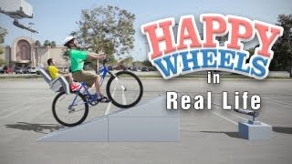 Live Action HAPPY WHEELS  Irresponsible Dad in Real Life [upl. by Edme29]