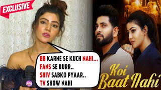 Sonya Bansal CANDID On Romantic Song With Shiv Thakare Set Secrets Entering TV Industry EXCLUSIVE [upl. by Acireed]