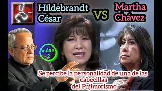 2 César Hildebrandt vs Martha Chávez cesarhildebrandt dinaboluarte pedrocastillo perulibre peru [upl. by Ylrrad]