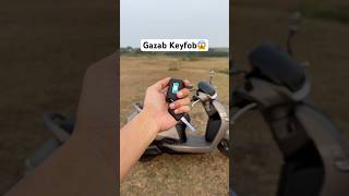 Gazab Keyfob😱 ft TVS iQube Electric Scooter [upl. by Ylus]