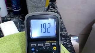 Teste de temperatura da prancha Nano Titatnium by Babyliss Pro [upl. by Eidnew]