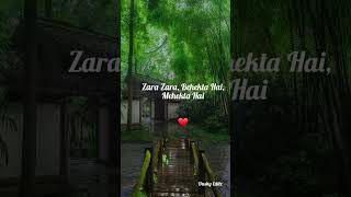 Zara Zara Behekta Hai💞🪄🎶Cover songRehna Hai Tere Dil Mein movie [upl. by Nrubloc]