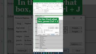 How To Delete line breaks in Excel [upl. by Siuol]