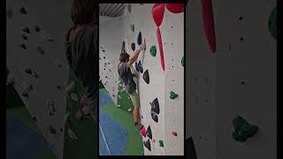 Einer meiner Boulder  hard red crimps bouldering climbing [upl. by Mcgraw]