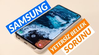 Samsung Yetersiz Hafıza Sorunu  Kesin Çözüm 2020 [upl. by Ativla]