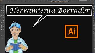 Adobe Ilustrator Eliminar rellenos Dividir objetos Herramienta Borrador Pintura Interactiva [upl. by Llerryt574]