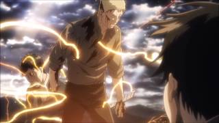 Reiner and Bertholdts Transformation Theme HD OFFICIAL  Attack on Titan S2 [upl. by Naujit378]