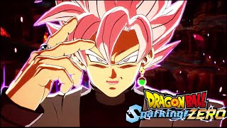 Super Sayian Rośe Goku Black Dragon Ball Sparking Zero [upl. by Oal581]