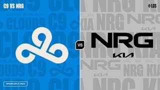 C9 v NRG  Week 1 Day 1  LCS Spring Split  Cloud9 v NRG 2024 [upl. by Steffane218]