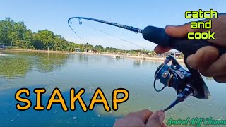 EP858 Dia Menari Atas Air  mancing siakap kolam [upl. by Atiugram548]