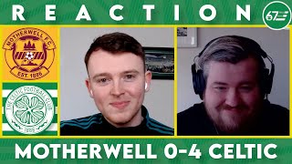 Motherwell 04 Celtic  LIVE Reaction [upl. by Donohue]