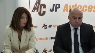 JP Autoceste FBiH  Potpisan Ugovor o izgradnji poddionice Tunel Kvanj – Buna [upl. by Daniela]