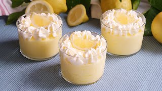 Mousse de Limón fácil y rápida sin gelatina ni huevo 🍋💕 [upl. by Oneill]